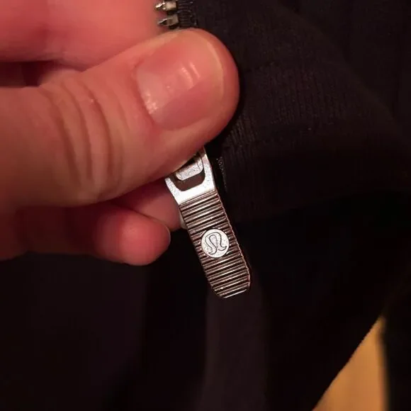 Lululemon Athletica Scuba Black Zip-Up Jacket - Picture 4 of 9